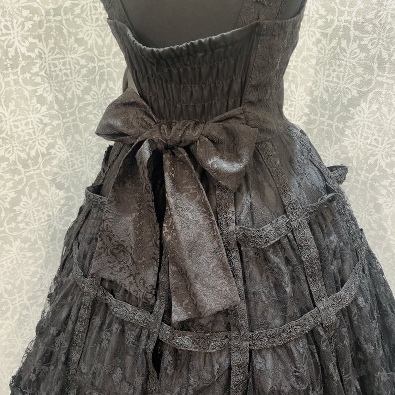 h.NAOTO】Bird Cage Dress/CNF40-O032 BK/M (セミロン h.NAOTO】Bird Cage Dress/CNF40-O032 BK/M (セミロン