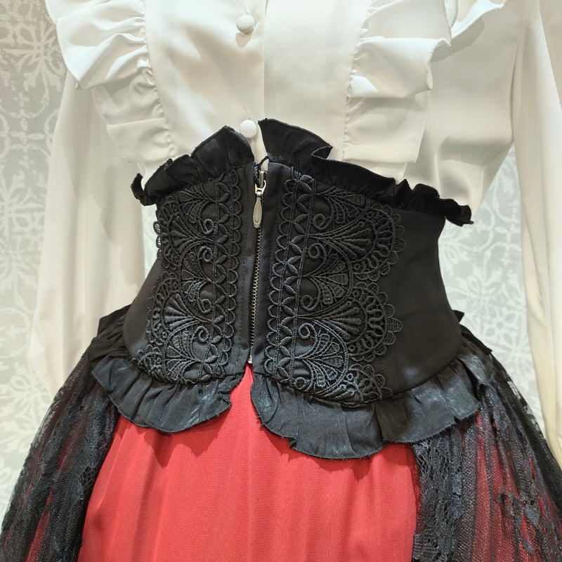 Sheglit★夜の帳ヴェールコルセット★ブラック★シェグリット Sheglit】 夜の帳のヴェールコルセット/754030【お取り寄せアイテム