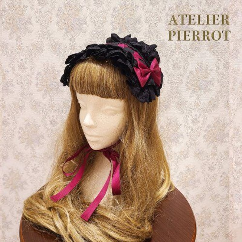 ATELIER-PIERROT】 Lace-up Frill Headdress /THD