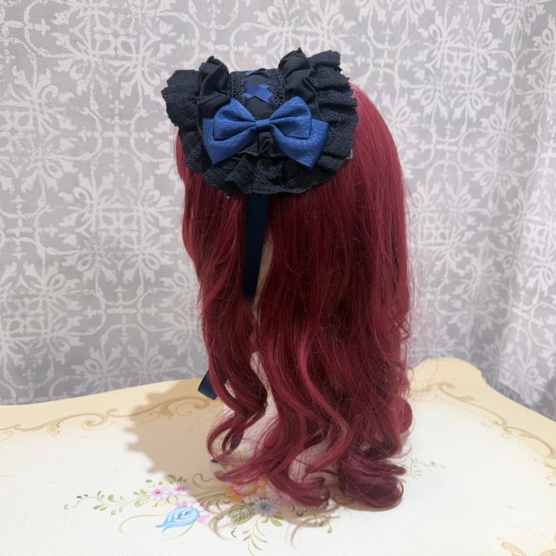 ATELIER-PIERROT】 Lace-up Frill Headdress /THD