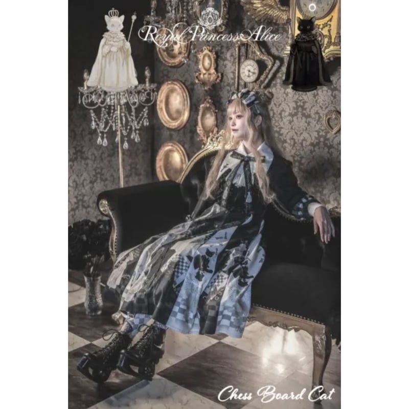 10/10まで【最終値下】新品⭐︎ロイプリChess Board ワンピ Royal Princess Alice】Chess Board Cattonoコラボ ワン