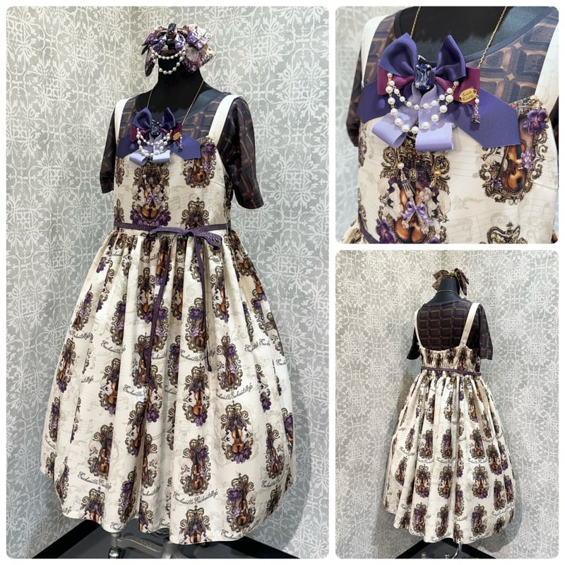 Enchantlic Enchantilly】 ヴィオレッタへ捧ぐヴァイオリンジャンパー  