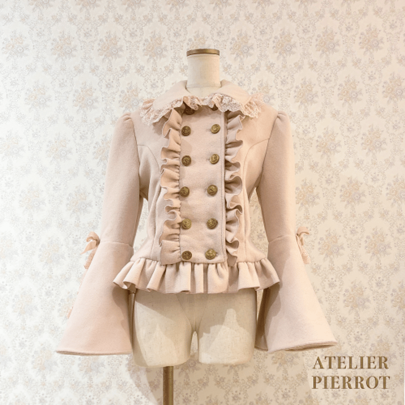 ATELIER PIERROT アレッタショートコート アトリエピエロ ATELIER PIERROT ショートコート ATELIER-PIERROT】Aletta(アレッタ