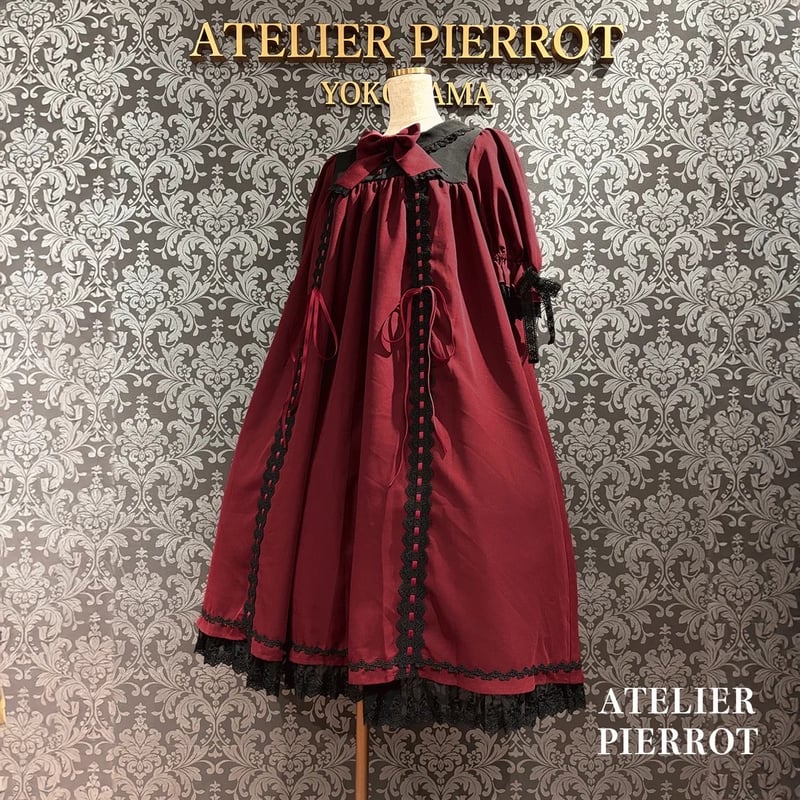 ATELIER PIERROT】 Amabile Puff Sleeve Dress/TOP