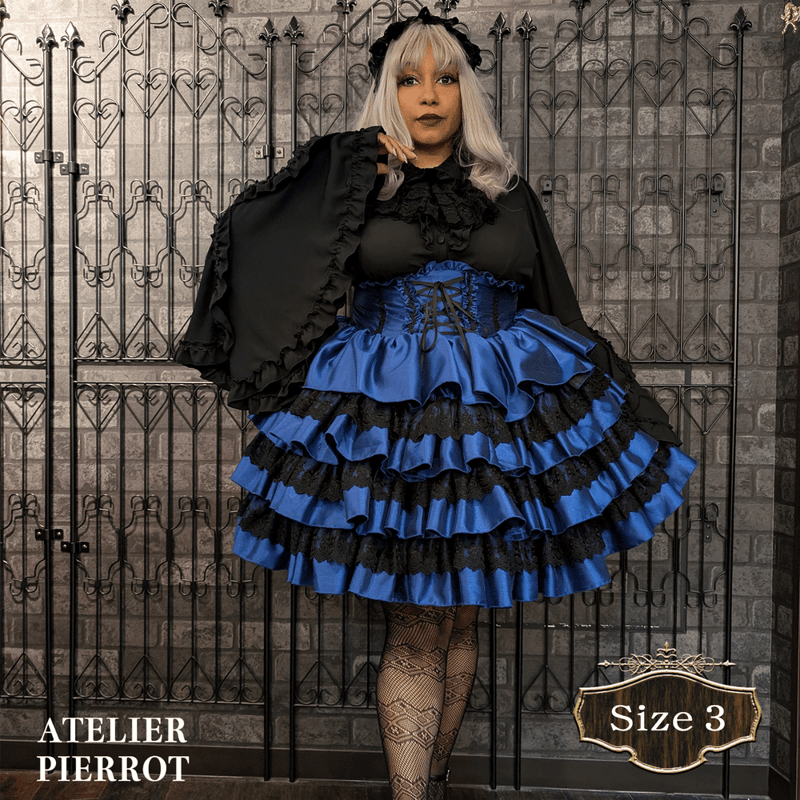 ATELIER-PIERROT】Mini Corset Skirt【サイズ2、3/プラスサイ