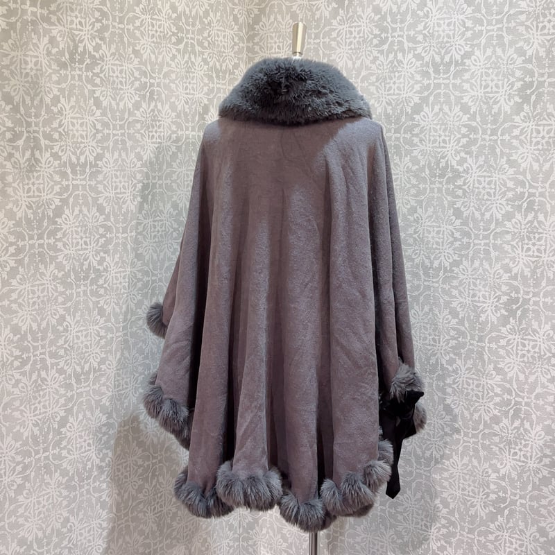 Triple*fortune】ファーロングケープ(グレー) | KIST ONLINE STORE