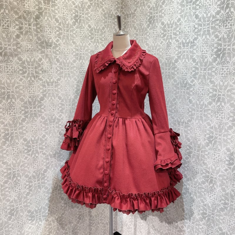 ATELIER-PIERROT】Fleur d'Hiver Coat/TCT-11 | KI