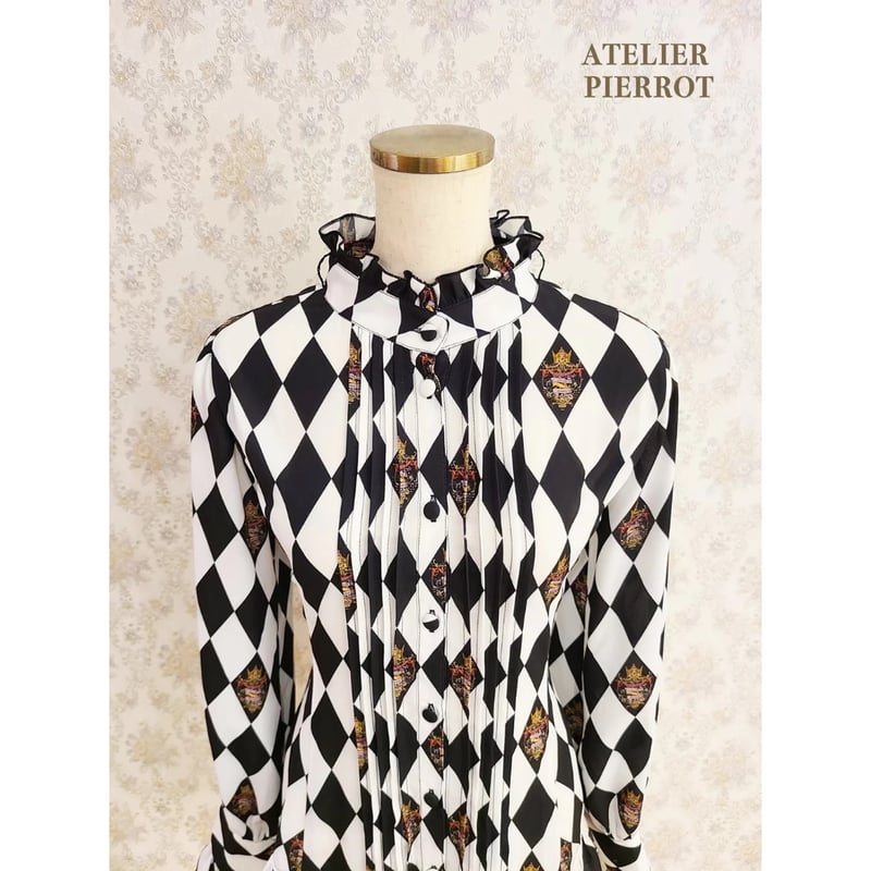 ATELIER PIERROT　\"Diamond Circus\" Blouse Diamond Circus Blouse by Atelier Pierrot