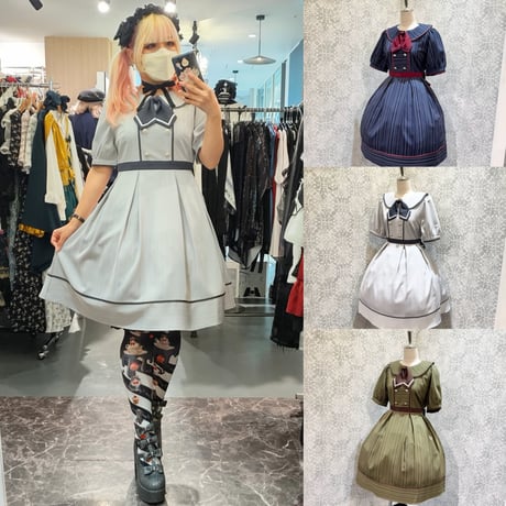 高級シルク♡ERDOS オルドス　1436 チュニックワンピース　ブロンズ　光沢 osharewalker（オシャレウォーカー）の「【廃盤】『かすれドット