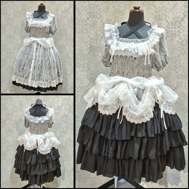 ATELIER-PIERROT/Vallée lys】Mellow Melody Dress ATELIER-PIERROT/Vallée lys】Mellow Melody Dress