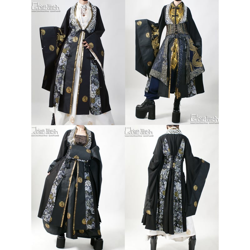 Qutie Frash ロングジャケット Qutie Frash】刺繍ロングジャケット（9866-JK） | KIST ONLINE