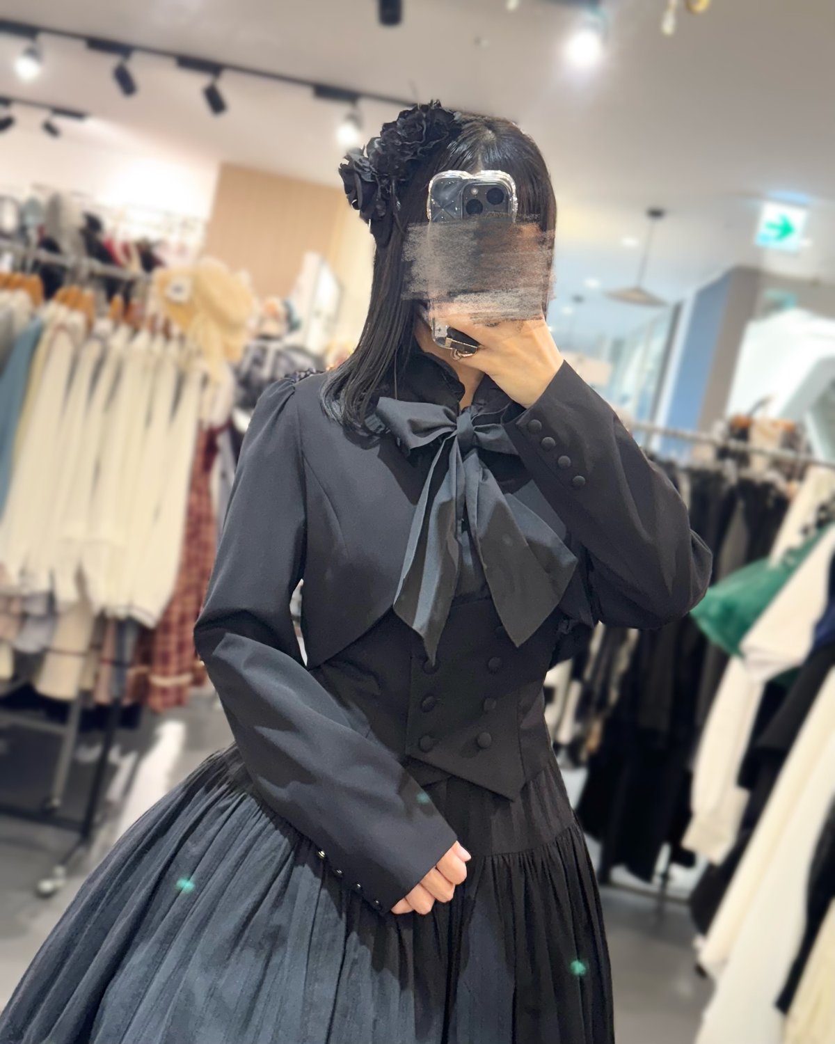 sheglit シェグリット Del Fiore 金具付 ボレロ M ブラック Sheglit】 