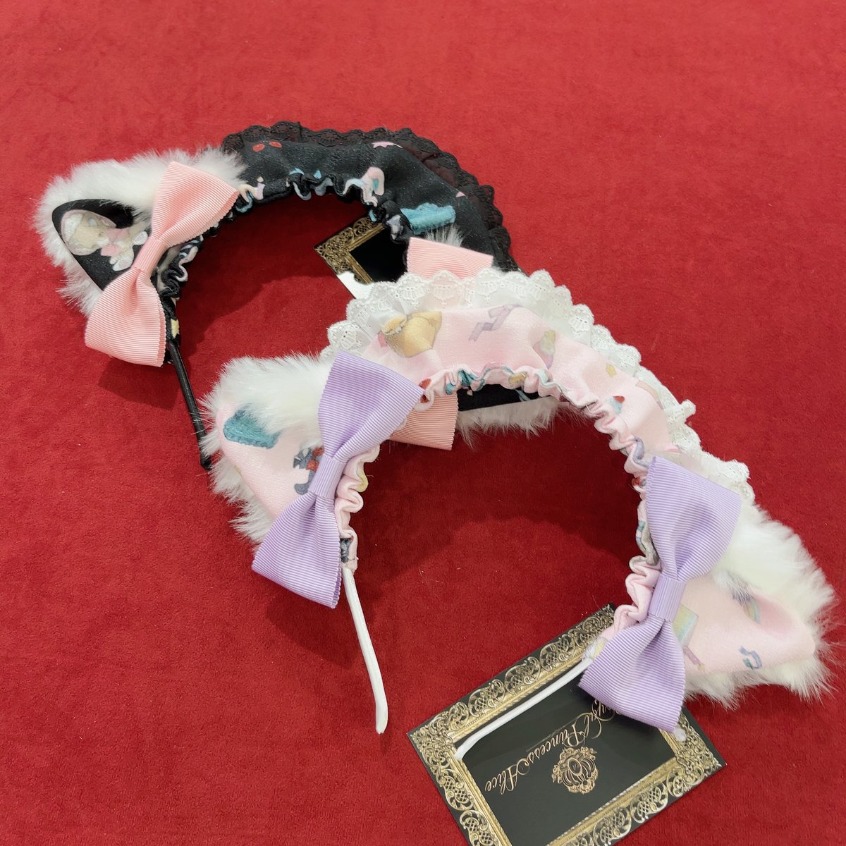 ロイプリ ねこ助コラボ レトロトイ バースデー JSK+カチューシャ ピンク RoyalPrincessAlice】レトロトイ バースデー ねこ助コラボ 猫耳