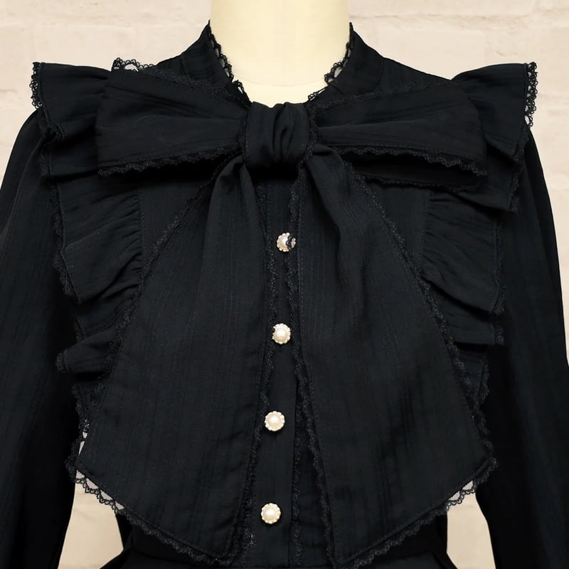 Amavel】Frill Lace ボウタイワンピース/126170158 | KIST O