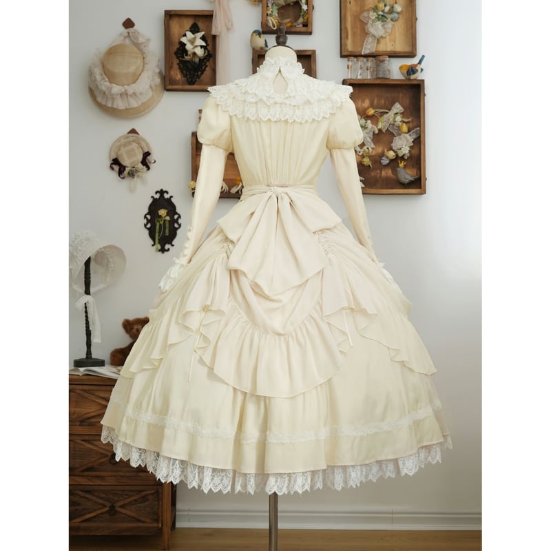 星箱Works】プリンセスリュミエールビジューブローチ付ドレープ