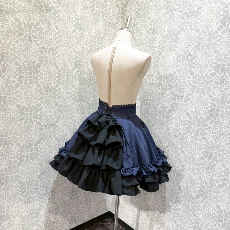 ATELIER-PIERROT】Adenophora Lace-Up Skirt/GSK-0