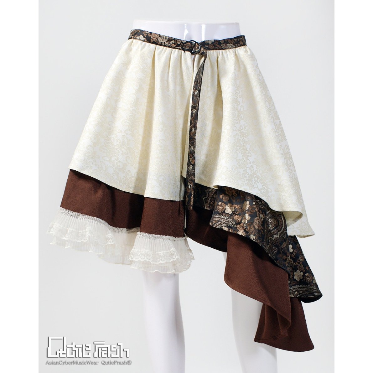 Qutie Frashスカート Qutie Frash】アシメラップスカート（9869-SK） | KIST ONLINE