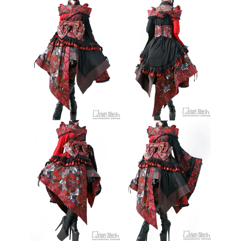 Qutie Frash】和柄アシメスカート（9983-SK） | KIST ONLINE S