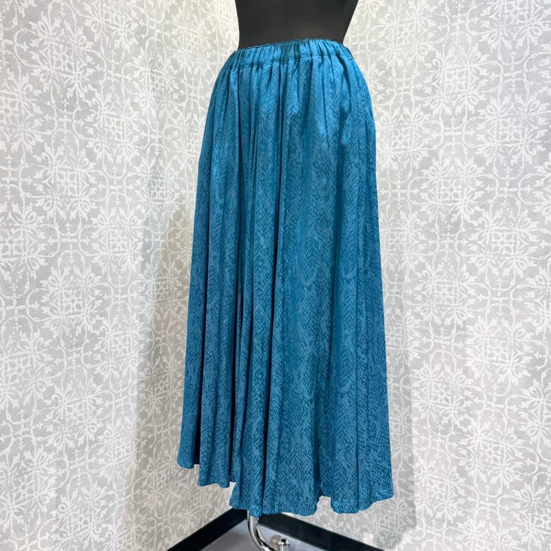 スカート h.naoto h.NAOTO】Snake Jacquard Flared Skirt/CNF33-S065