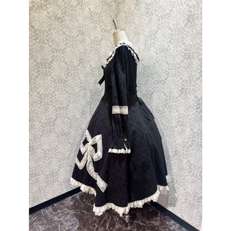 星箱Works】 リボンフロマージュ ビッグリボンワンピース/A25A01680