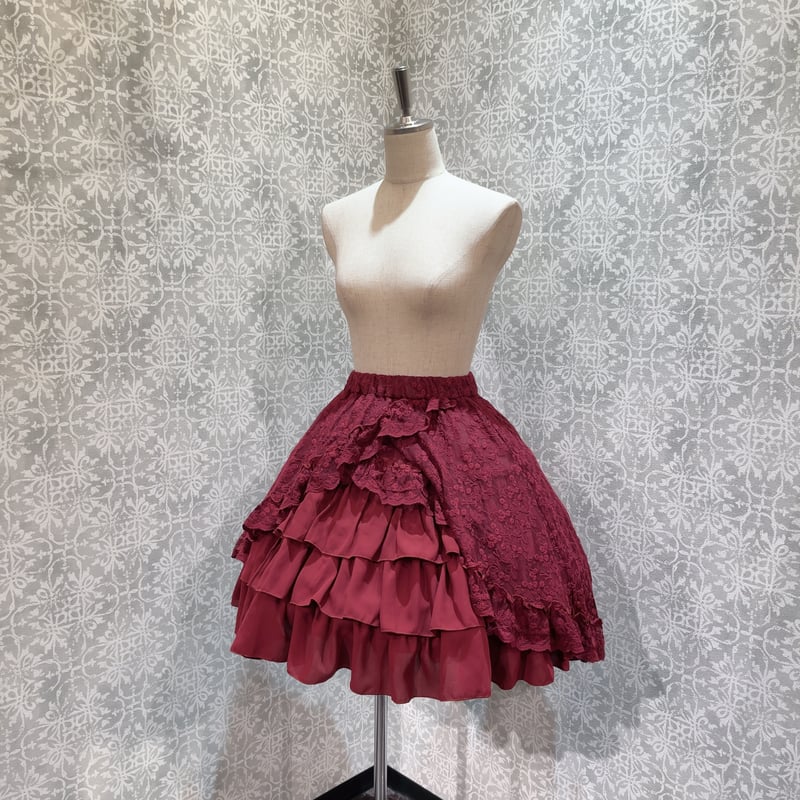 ATELIER-PIERROT】Victorian Ruffle Lace Skirt | ATELIER-PIERROT】Victorian Ruffle Lace Skirt |