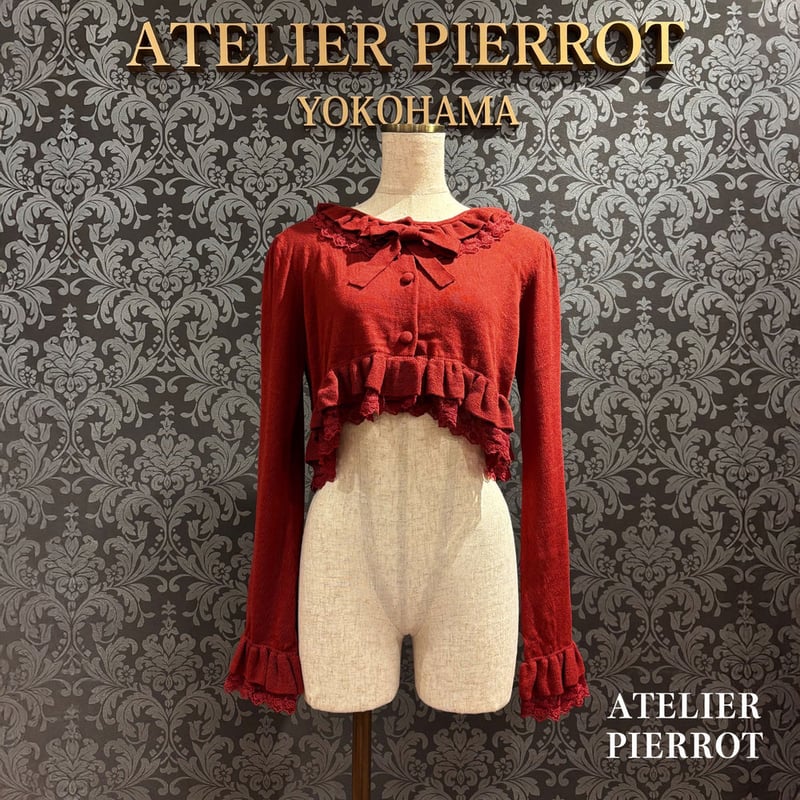 ATELIER-PIERROT/Vallée lys】Rose Waltz Cardigan