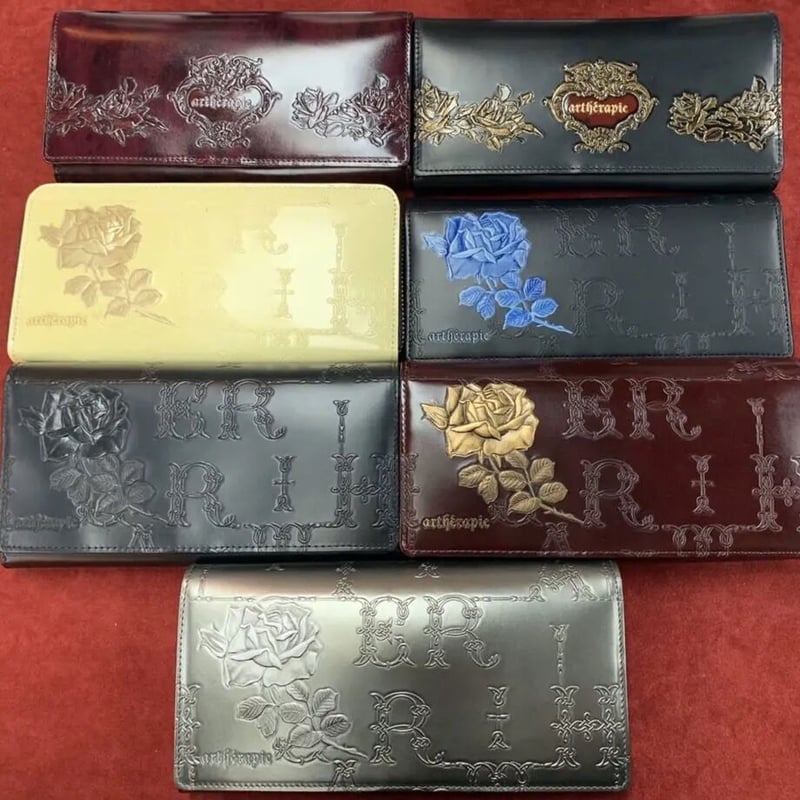 artherapie】 ローズジャルダン かぶせがま口長財布 /230664 artherapie】 ローズジャルダン かぶせがま口長財布 /230664