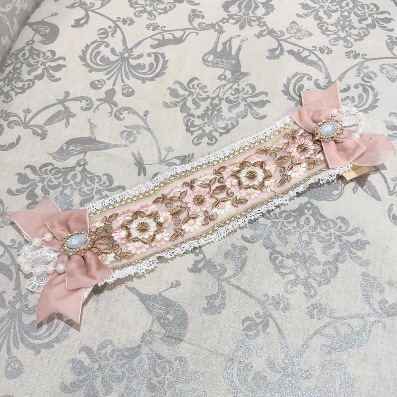 【13,999→11,999 お値下げ】yuminique 刺繍　ヘッドドレス その他の作品 - ヘッドドレス・きものこもの yuminique（ユミニク）