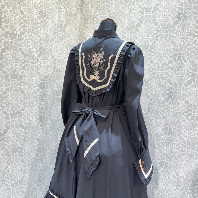 星箱Works】ジャスミン ヨークカラーワンピース/P33101034