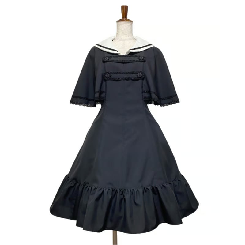 ミホマツダ　ワンピース・ロレンス　黒白　タグ付き未使用新品　日本製 MIHO MATSUDA】ワンピース・ロレンス/606015 | KIST ONLINE S