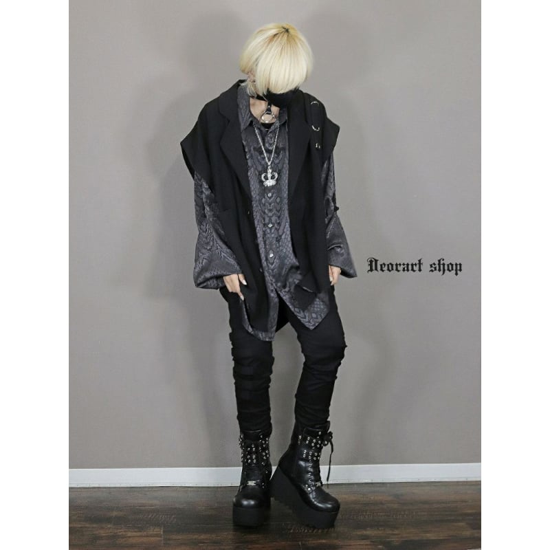 Deorart】【GOTH CHINA】キョンシースリーブ・中華 ギャング