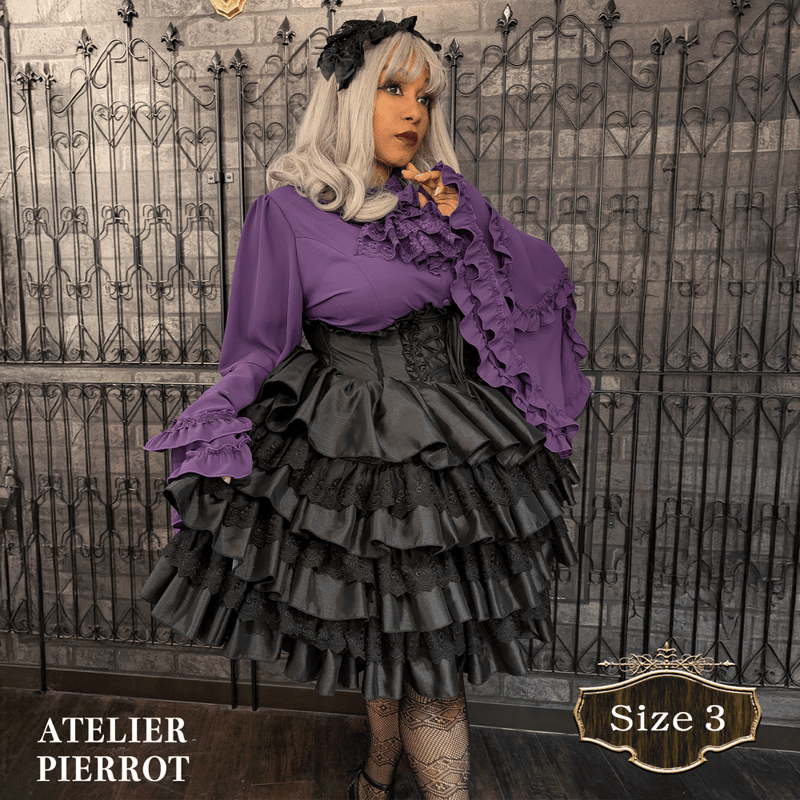 ATELIER-PIERROT】Mini Corset Skirt【サイズ2、3/プラスサイ