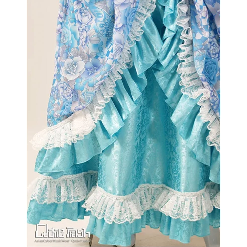 Qutie Frash】和柄ロングスカート（9870-SK） | KIST ONLINE S