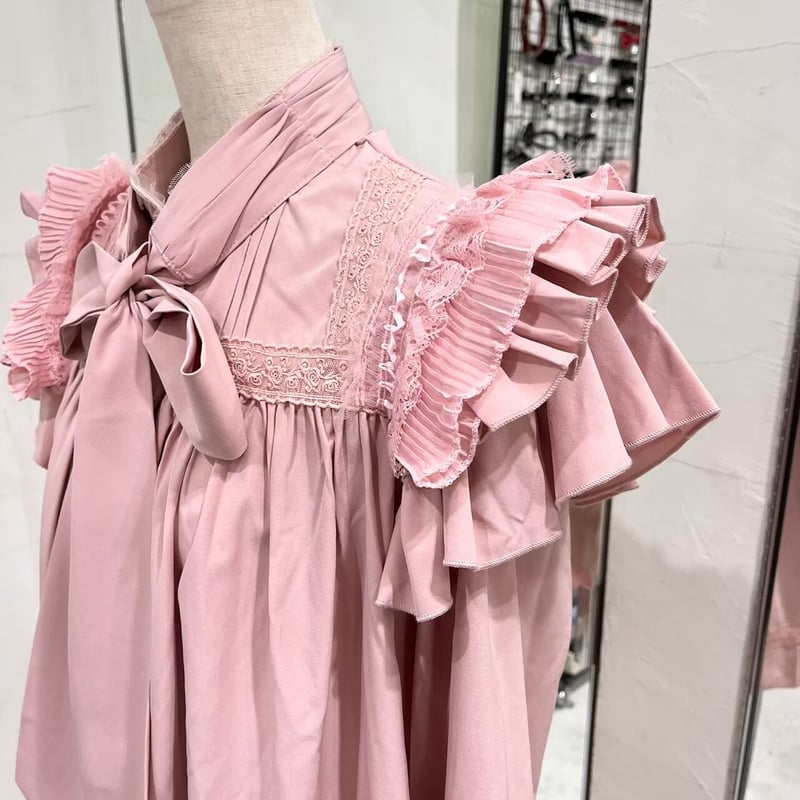 星箱Works】七色ワルツ セットアップフリルブラウス/P28102075【お