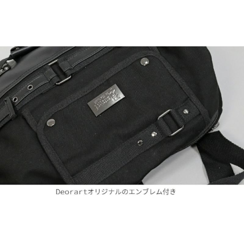 Deorart】 [ 5WAY ] エンブレム付 マルチバッグ[リュック・ショルダー