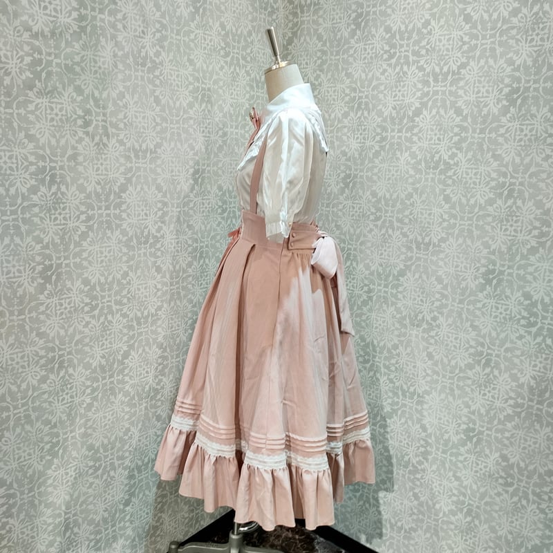 Amavel Classical Doll ミドル丈スカートグリーン Amavel】Classical Doll ミドル丈スカート/125410744 | KIS