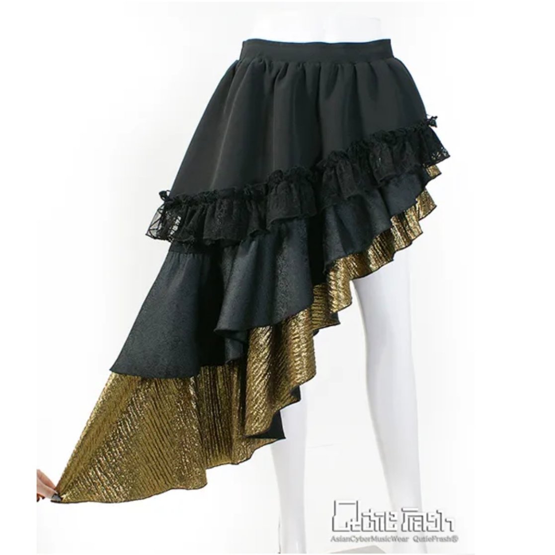 Qutie Frash】3段アシメラップスカート（9923-SK） | KIST ONLIN