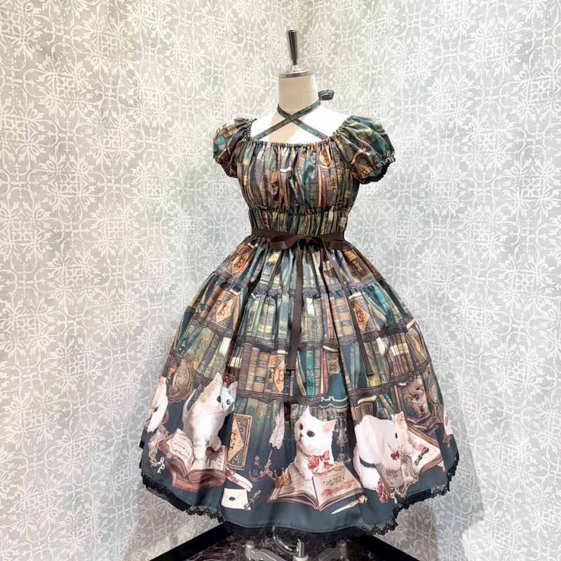 Enchantlic Enchantilly】Queen Cat 〜秘密の書斎〜 ワンピース