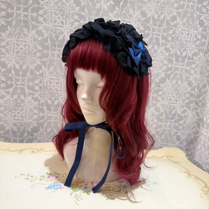 ATELIER-PIERROT】 Lace-up Frill Headdress /THD