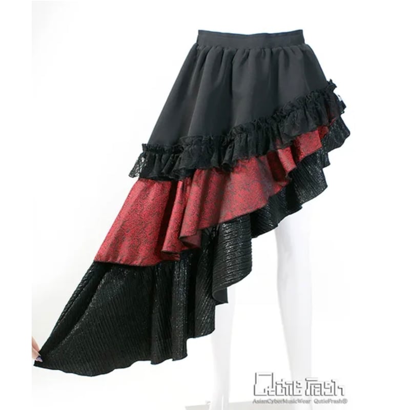 Qutie Frash】3段アシメラップスカート（9923-SK） | KIST ONLIN