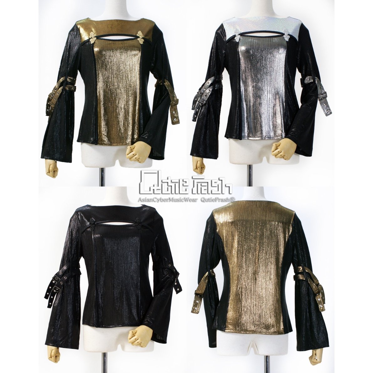 キューティーフラッシュ Qutie Frash】胸開きカットソー（9906-CT） | KIST ONLINE STORE