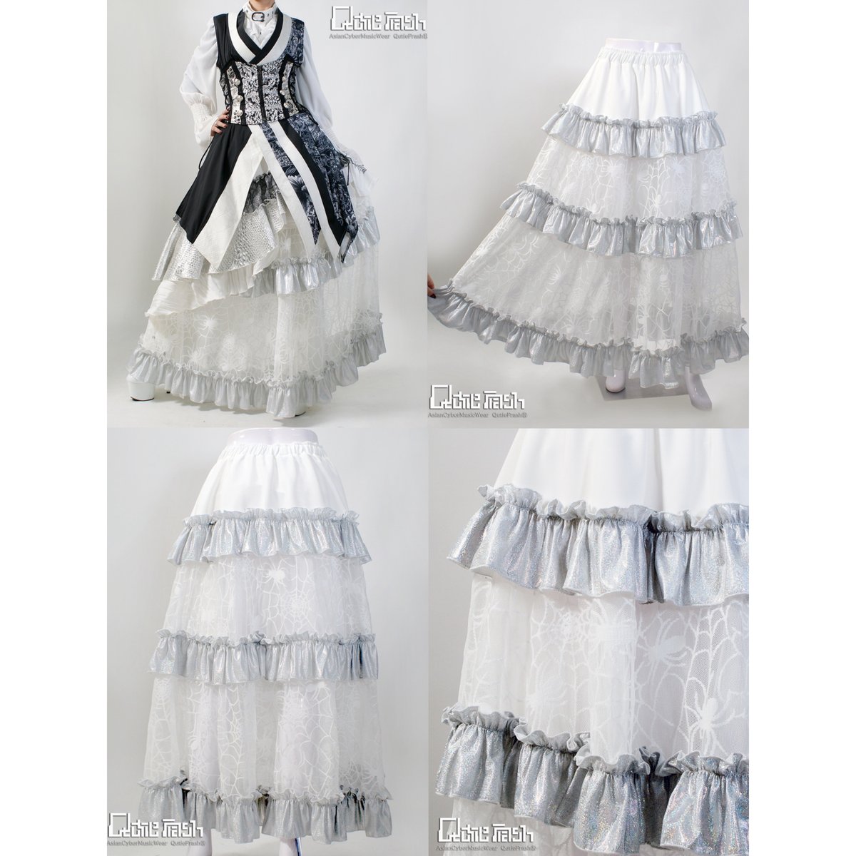 Qutie Frash】蜘蛛メッシュロンスカ（9791-SK） | KIST ONLINE