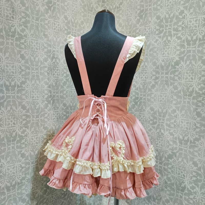 星箱Works】シャンティクリーム・パティスリー サスペンダー付き 星箱Works】シャンティクリーム・パティスリー サスペンダー付き