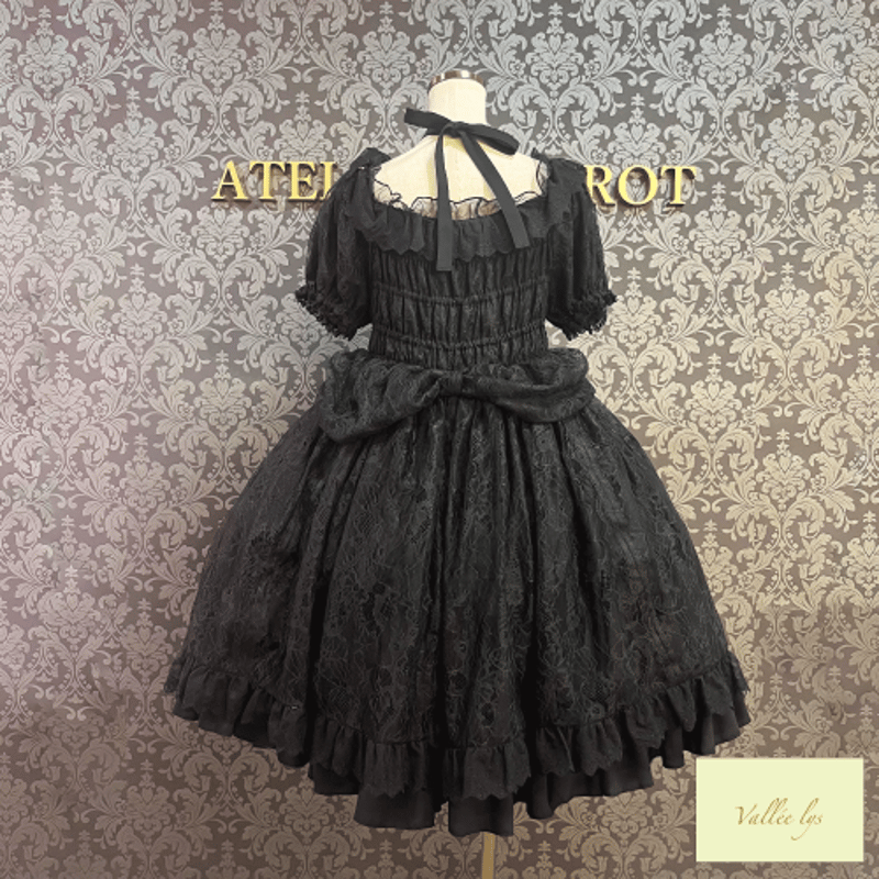 ATELIER-PIERROT/Vallée lys】Mellow Melody Dress