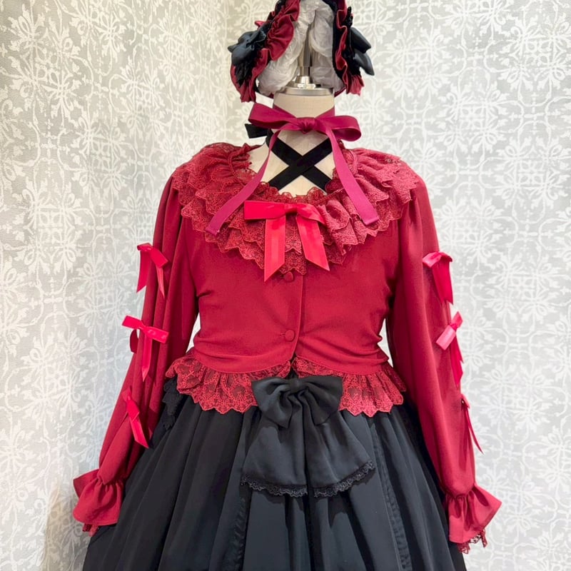 ATELIER PIERROT ブラウス【Valléelys】 ATELIER-PIERROT/Vallée lys】 Sugar Lace Ribbon