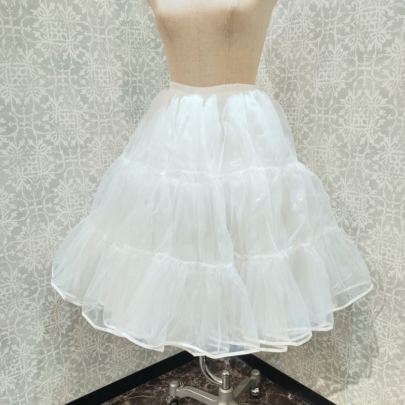 wunder welt fluer】オリジナルふわふわロングパニエ(62cm)/S-0568