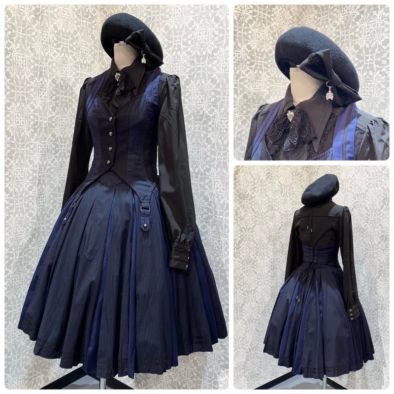 星箱works ヒヤシンスの詩 スカート ネイビー 新品未使用 星箱Works】 ヒヤシンスの詩 スカート/P25102453 | KIST ONLINE