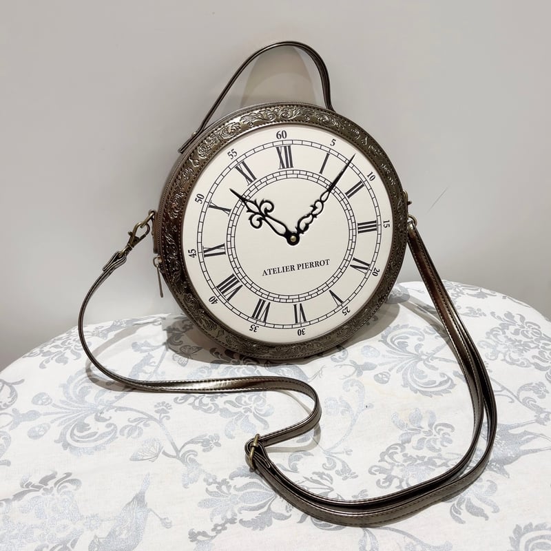 ATELIER-PIERROT】“Aeon” Clock Shoulder Bag/AK-1