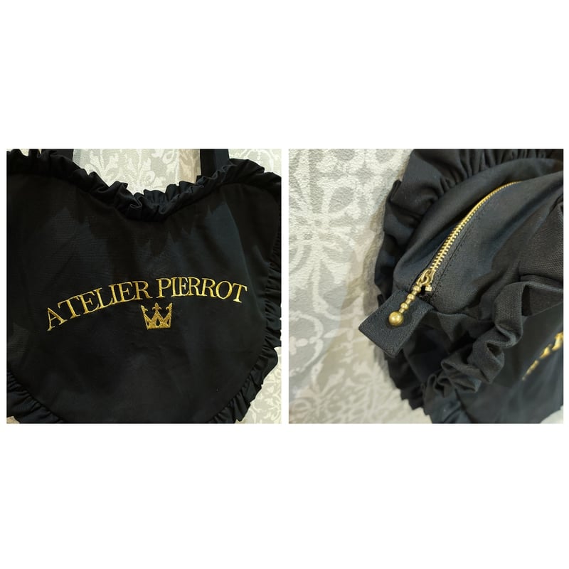 ATELIER-PIERROT】 Heart Frill Tote Bag/TBG-02 |
