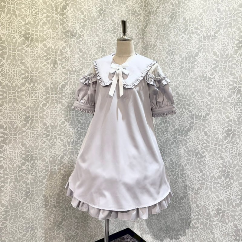 Amavel Rosary Lace Aラインワンピース ラベンダー ◇Rosary Lace Aラインワンピース◇ | Amavel BLOG